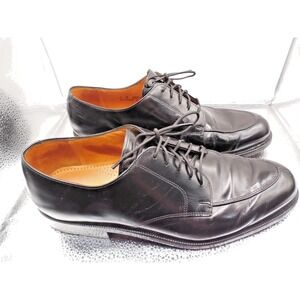 Cole Haan MensCity Plain Toe Lace Up Shoe Leather  Black C00588 US 9 D